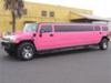 Pink limousine hire london