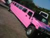 Pink Hummer limousine hire london