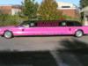 Pink limo hire london