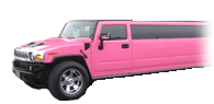 pink limousine hire london